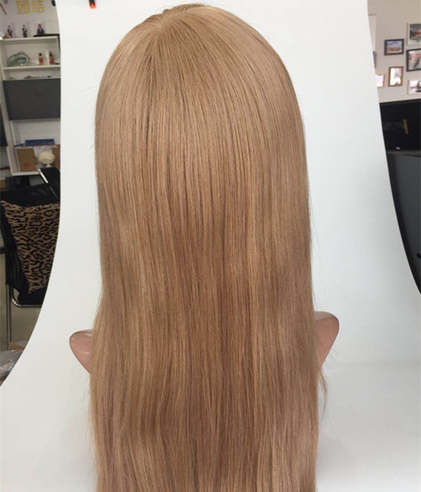 Full lace human hair wig HD lace wig factory accept customs made JF346